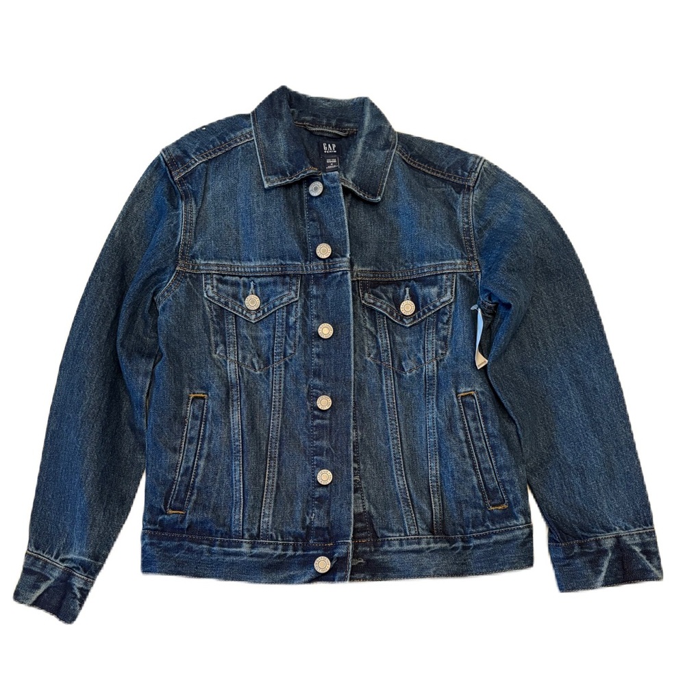 GAP Blue Denim Jacket - Size M (8)